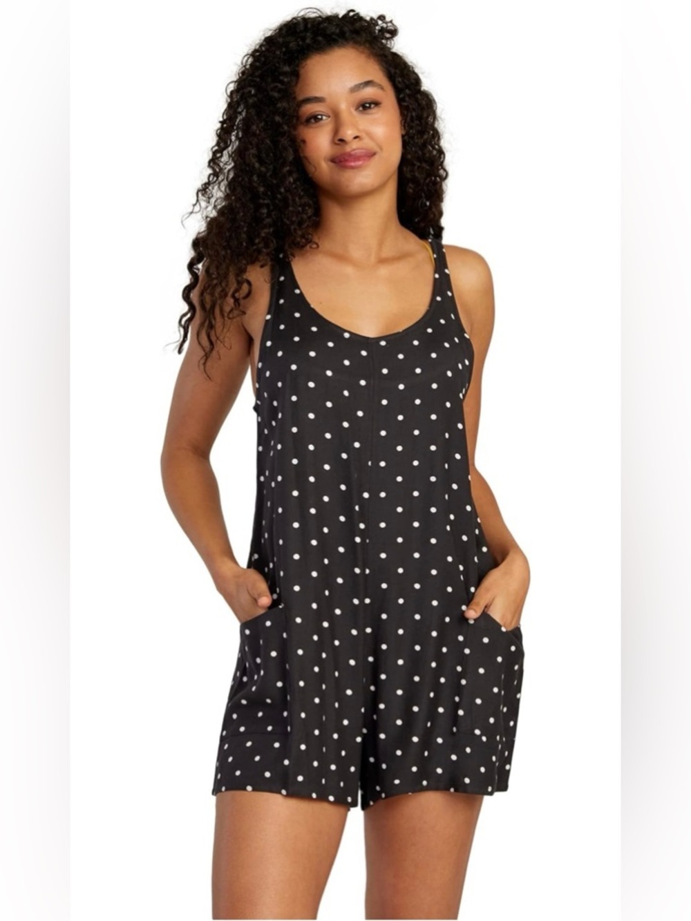RVCA Women’s Marina Romper Coverup Size xl